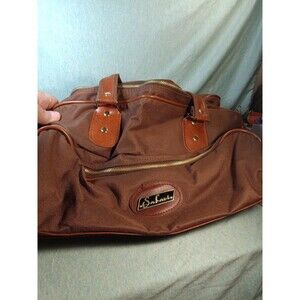 Safari Leather and Canvas tote bag